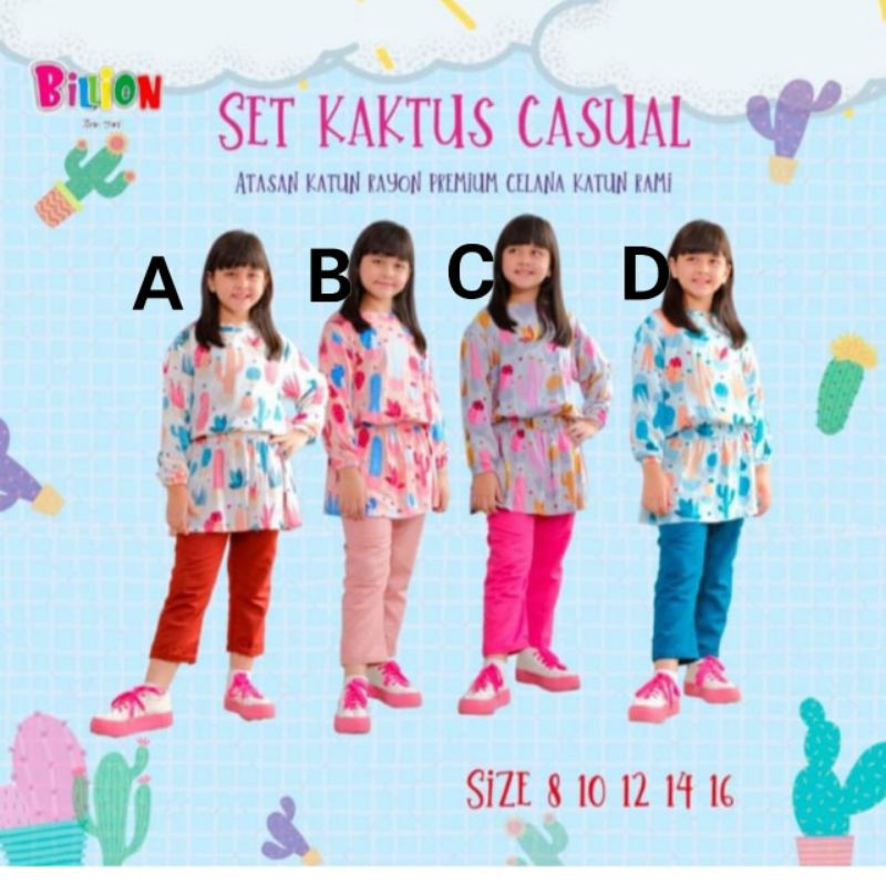 set kaktus casual Billion set rayon