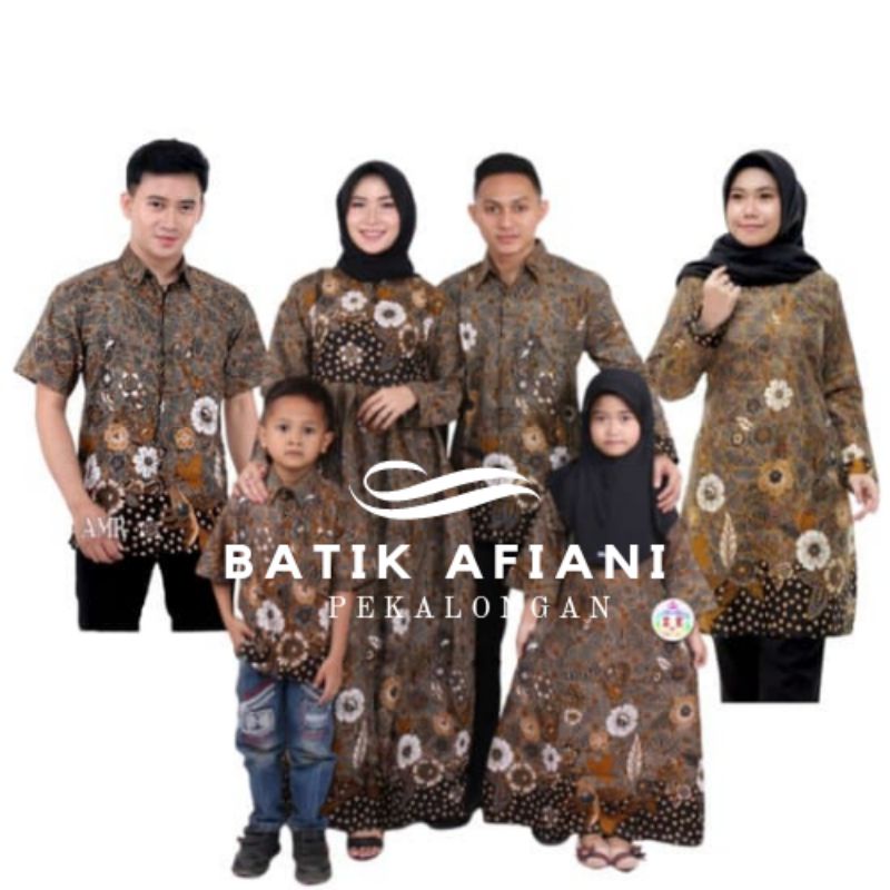 COUPLE BATIK KELUARGA || SETELAN COUPLE BATIK AYAH IBU ANAK CEWEK COWOK || COUPLE