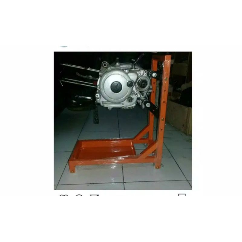 ENGINE STAND MESIN MOTOR UNIVERSAL Alat Dudukan Mesin motor