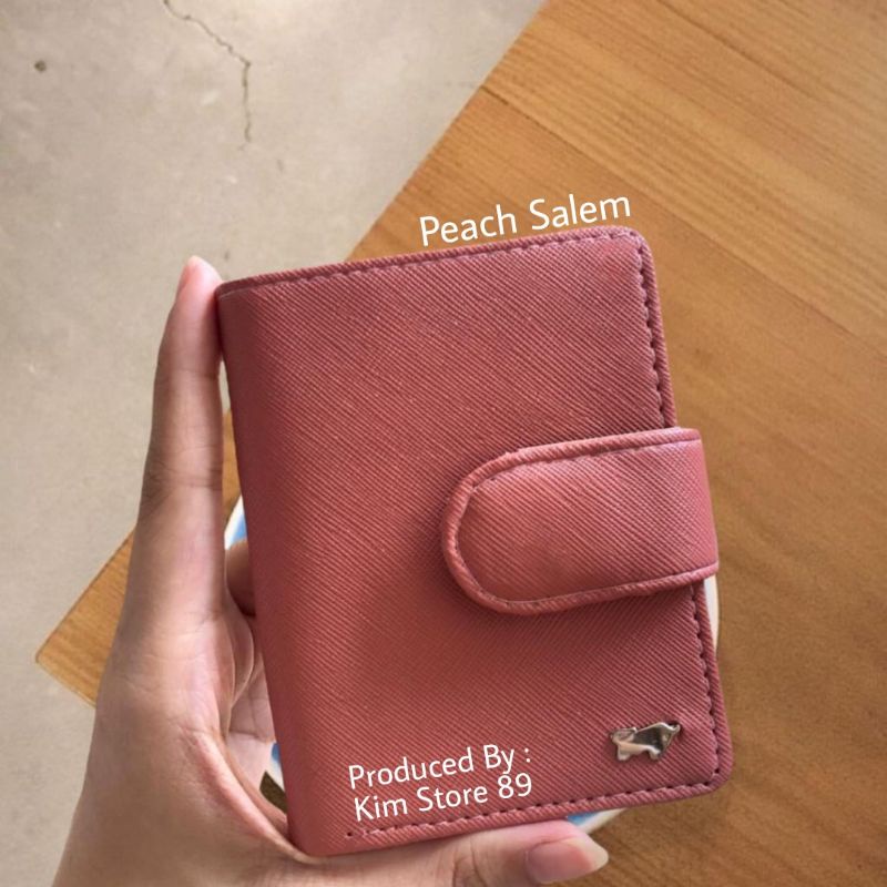 DOMPET KARTU CARD HOLDER PRIA WANITA MURAH MERIAH  - KANCING