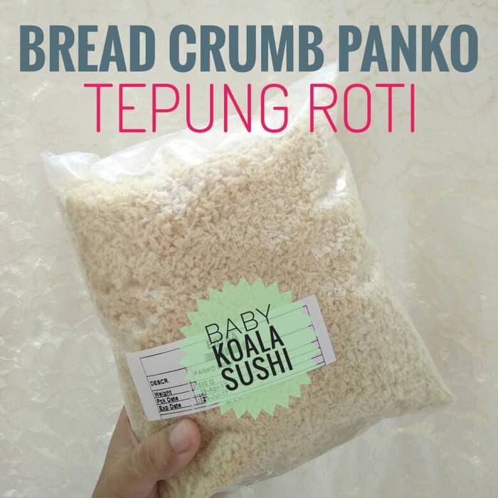 

Tepung Roti | Bread Crumb Panko | Remah Panir Putih