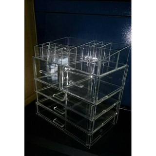acrylic makeup organizer ksp rak kosmetik akrilik tempat acrylic makeup organizer ksp rak kosmetik akrilik tempat