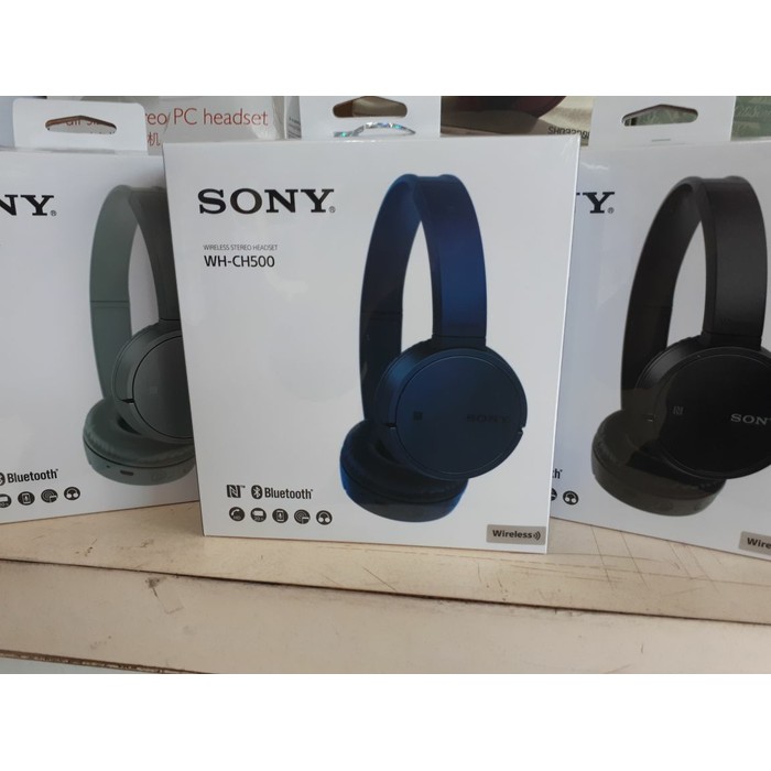 "Sony Headphone WH-CH500 bluetooth with mic"