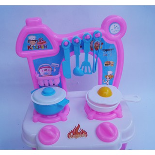  Mainan  Anak Masak  Masakan  Di Dapur Set Happy Kitchen FK104 