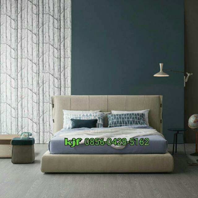 Tempat tidur minimalis mewah dipan minimalis mewah KJF