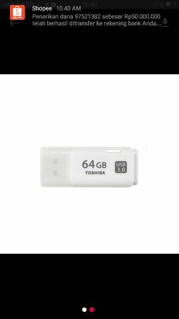 Flashdisk toshiba 64gb