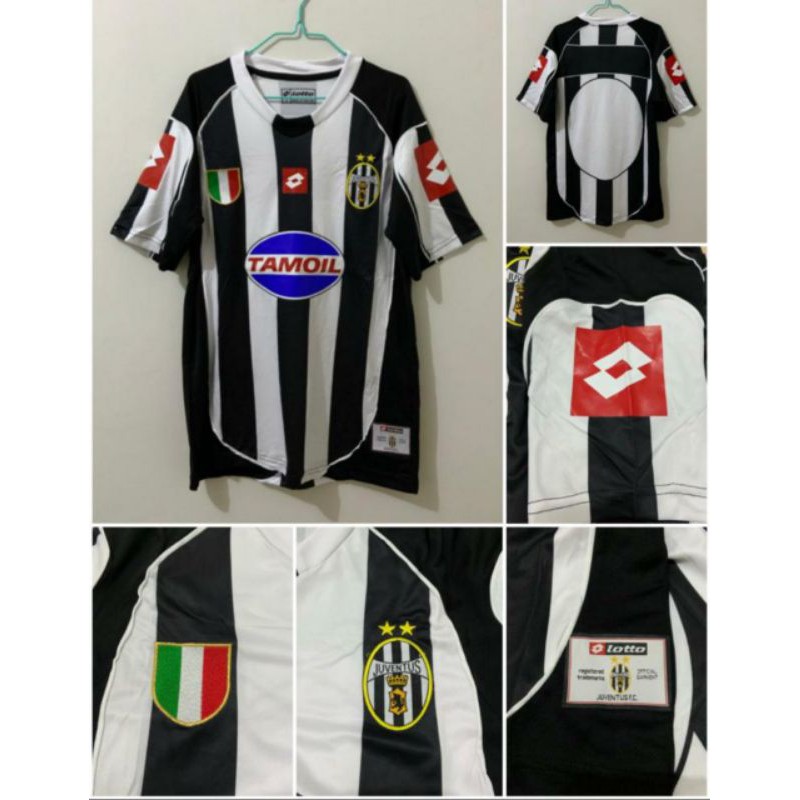 Jersey Juve 2002/2003 Home dan GK goalie spesial final ucl oldtrafford