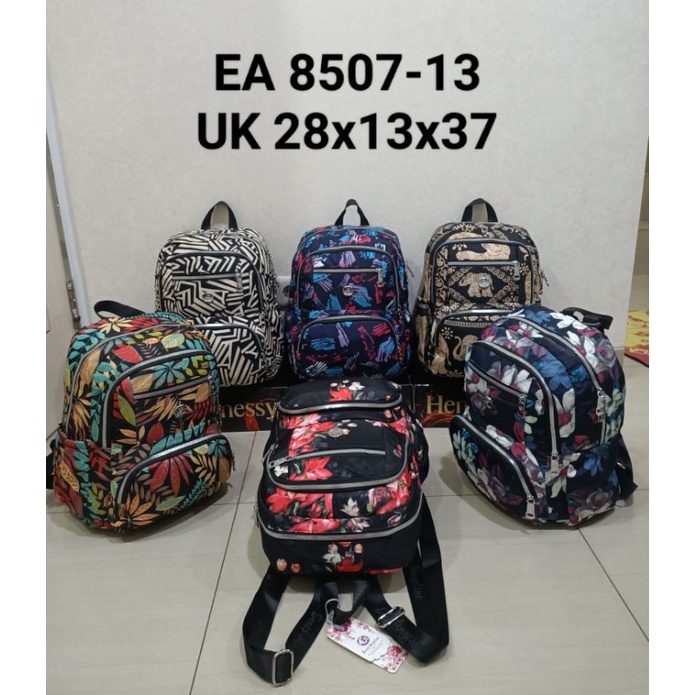 Tas Ransel Laptop 14 inch ORI Ernes Angeline/EA 8507-13 Free Dustbag
