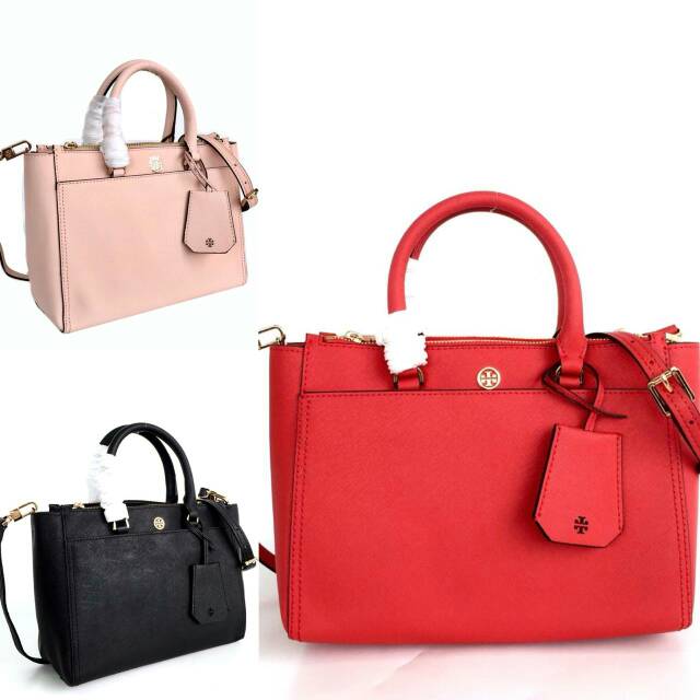 Tory Burch Robinson Double Zip Tote