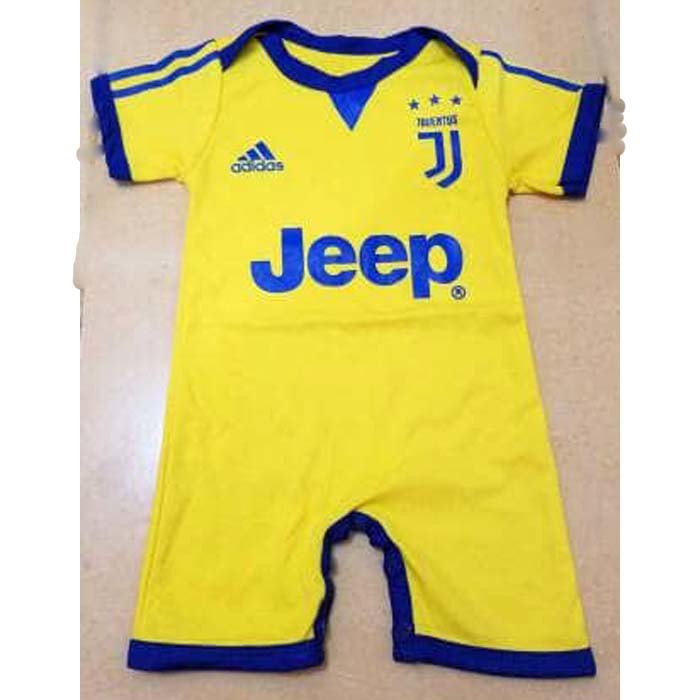 Baju Bola Bayi Jersey Bola Bayi Romper - Juventus Away