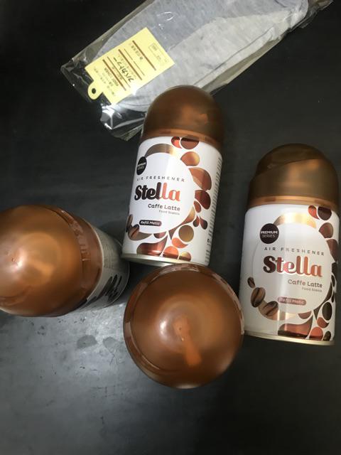 Stella Matic Refill Food Scents Coffe Late 225 Ml / Pengharum Ruangan Stella