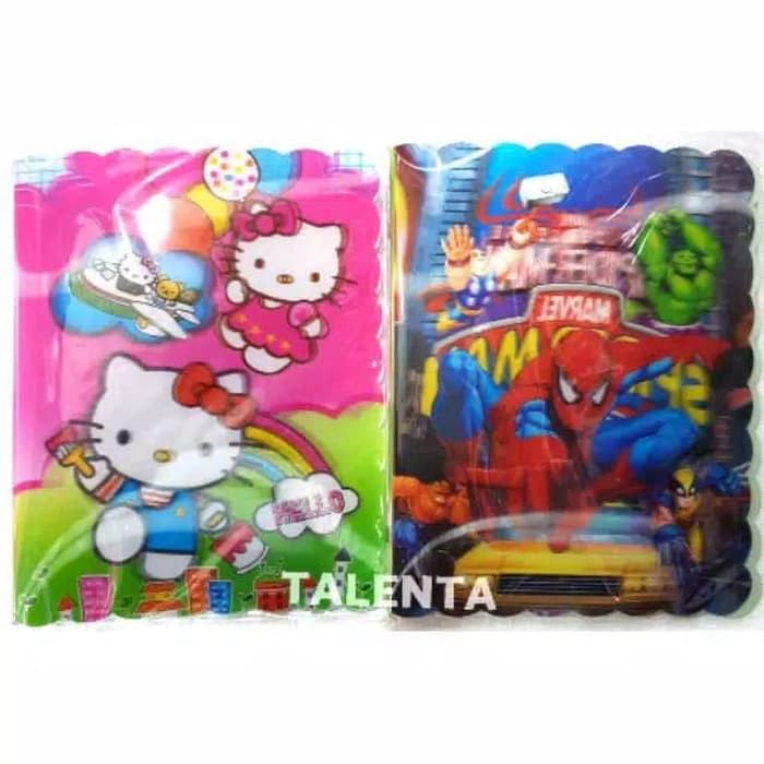 

Binder Plastik - Binder Loose Leaf - Binder Polos Binder Fancy Karakter 5 Dimensi Uk.A5 Produk