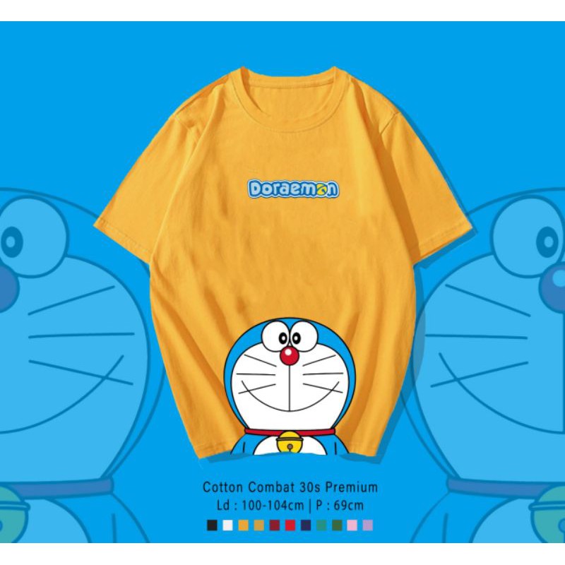 T-SHIRT / TUMBLR TEE KAOS DORAEMON OVERSIZE PREMIUM