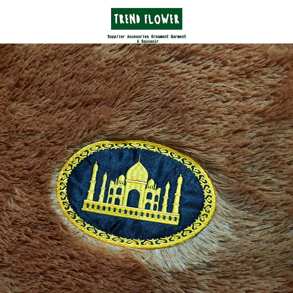SAJADAH ANAK KARPET BULU RASFUR PREMIUM 55 X100 CM TEBAL HALUS RASFUR AMBAL SHALAT-1