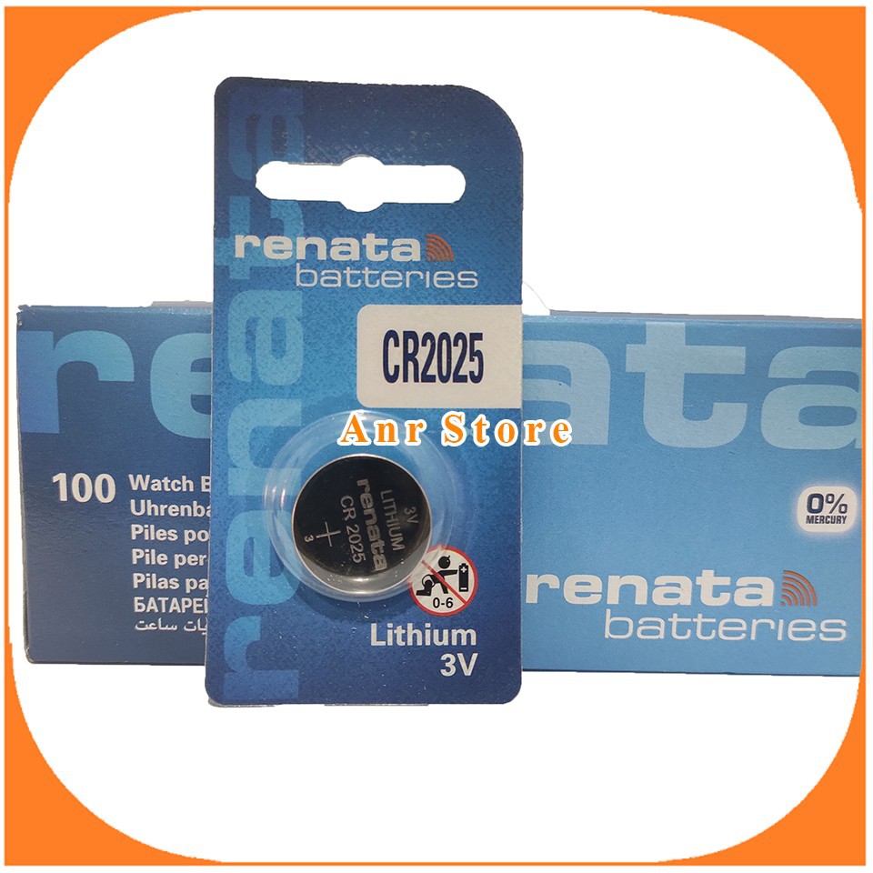 Renata CR2025 CR-2025 CR 2025 Original Battery