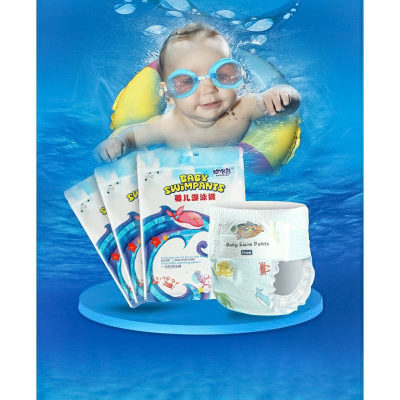 Popok Berenang Tahan Air Swim Diaper Popok Renang Bayi [ Bunda Altaf ]