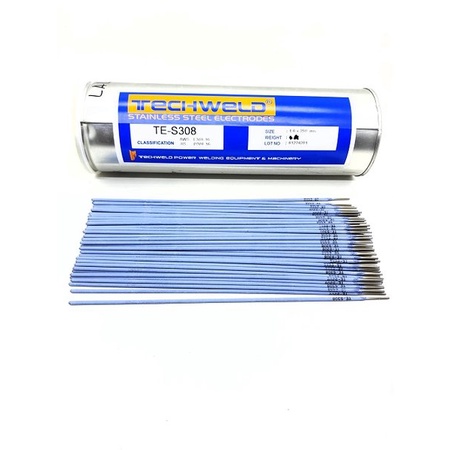Kawat Las Stainless Steel 2.6 mm x 300mm TECHWELD Kawat Las Stainless 2,6mm Kawat Stainless 2.6mm TW