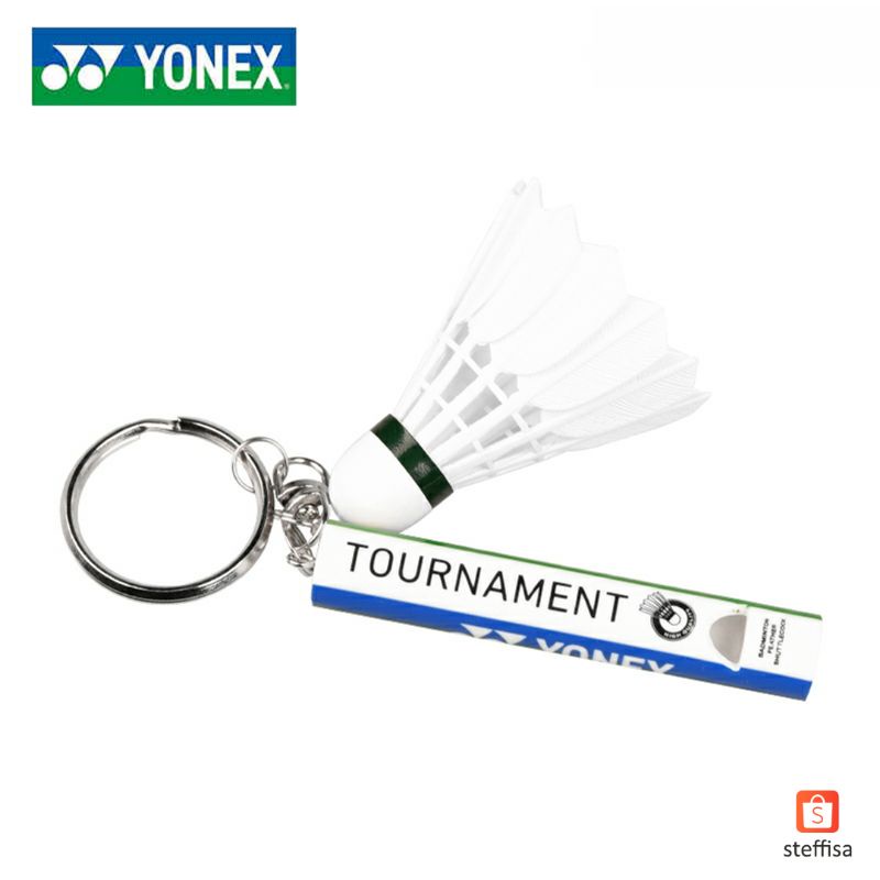 GANCI badminton | gantungan kunci keyring keychain kok cock shuttlecock bulu tangkis yonex ACG1016ACR peluit