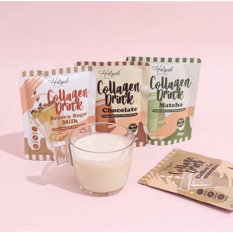 

Collagen Drink HOLIGRELS Skincare Minuman Collagen Penmutih Wajah dan Tubuh
