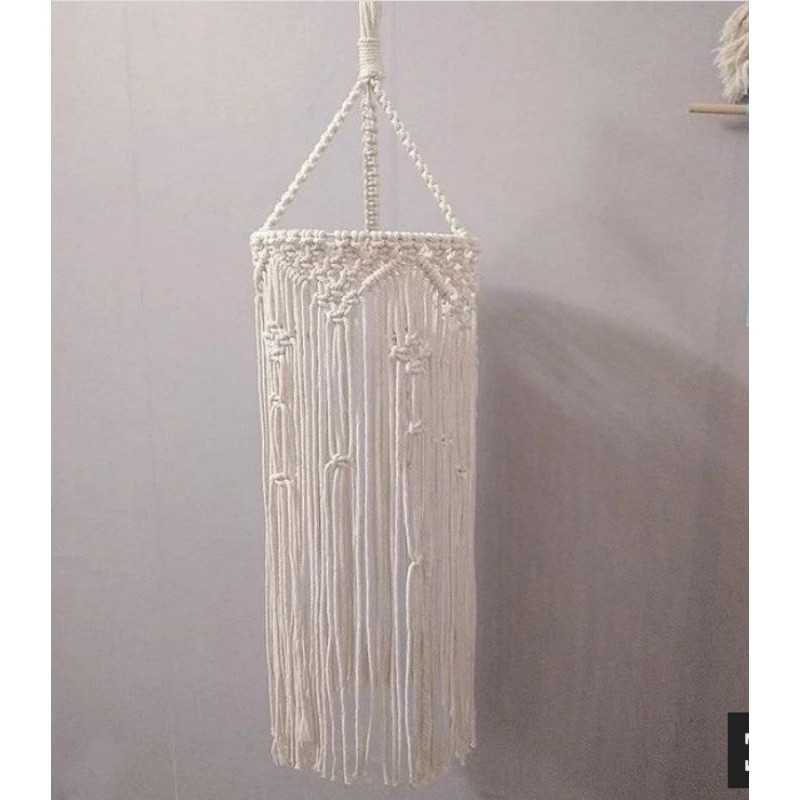 READY STOK) macrame macrame tutup lampu gantung / macrame wall hanging