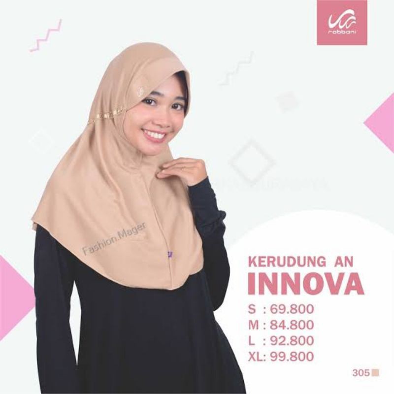 Kerudung Rabbani Innova warna part 2 jojo_cream