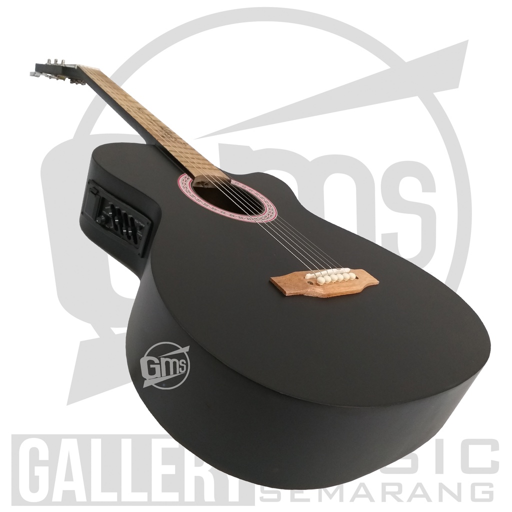 Gitar Akustik Elektrik Lakewood Tanam Besi Bonus Packing Kayu dan Bubble Warp