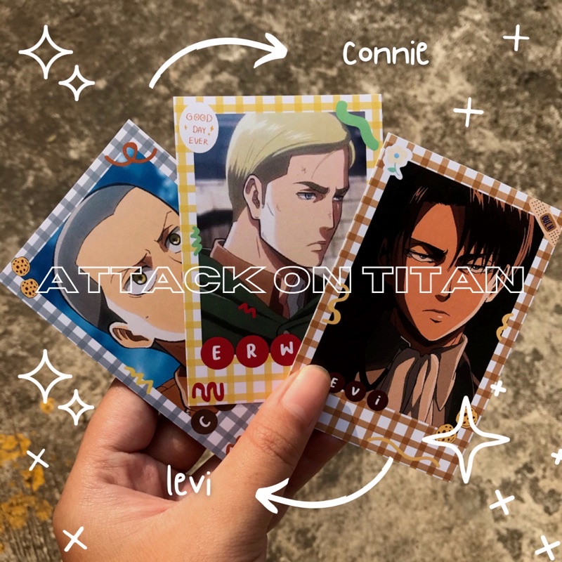 Polaroid Deco Anime AOT