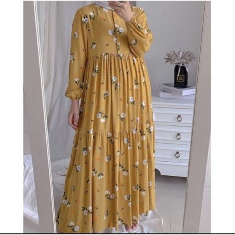 GAMIS RAYON AYANA DRESS GAMIS DAILY RAYON GAMIS SERUT RAYON