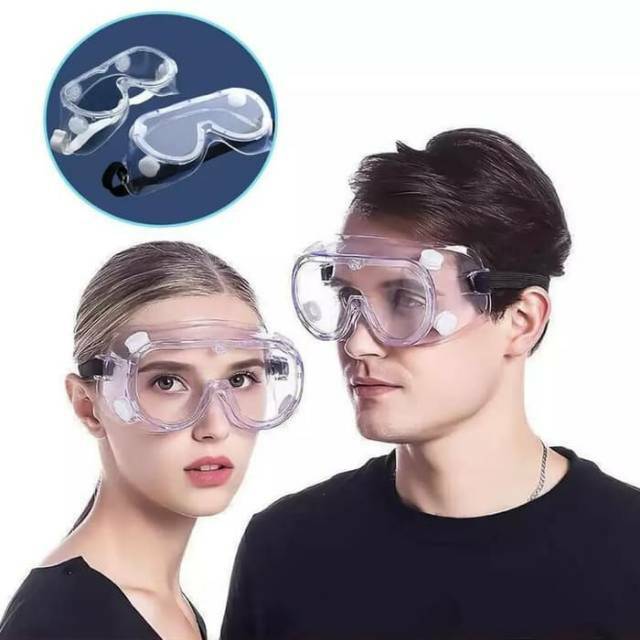 Kacamata APD Anti corona/ Anti fog Safety Goggle

Safeguard