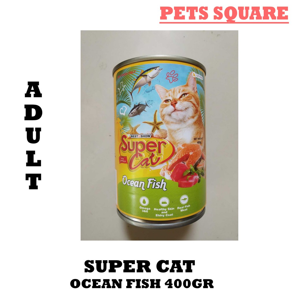 SUPER CAT OCEAN FISH 400GR