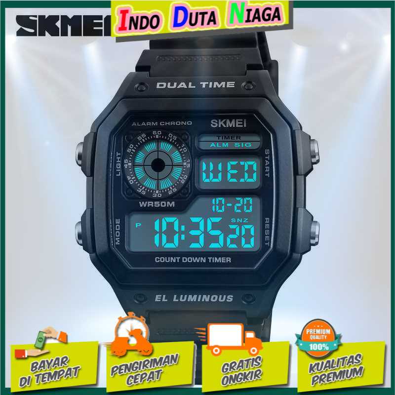 IDN - SKMEI Jam Tangan Digital Pria - 1299