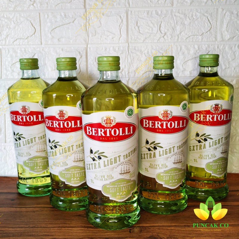 

BERTOLLI Extra light Olive Oil 1 LT / Minyak Goreng / TERMURAH