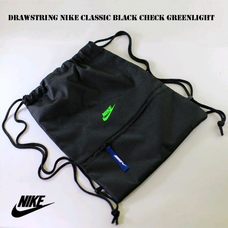 Tas serut nike drawstring bag gymsack tas ransel tas olahraga stringbag tas kantong tasserut murah
