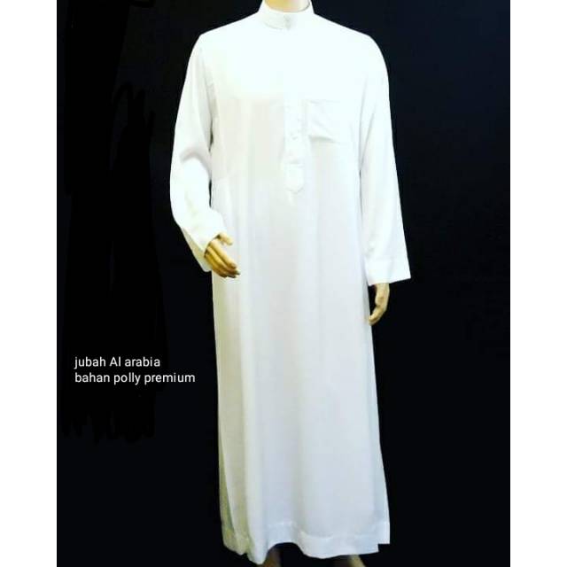 Jubah putih gamis  premium