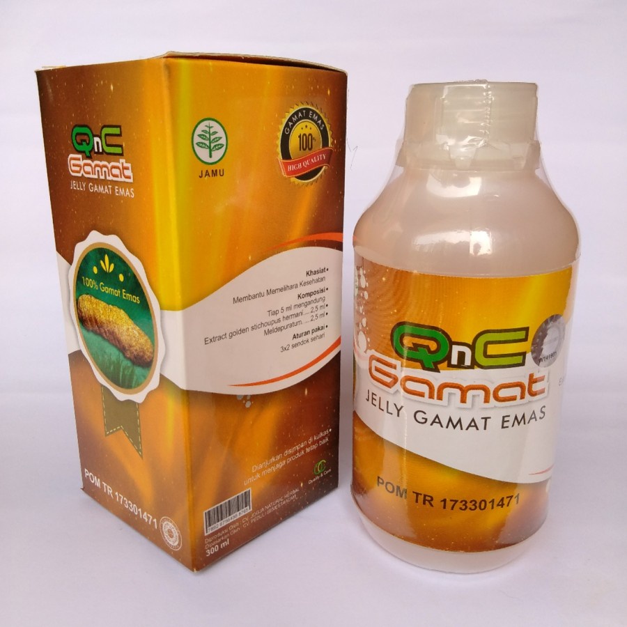 QnC JELLY GAMAT EMAS 300ML