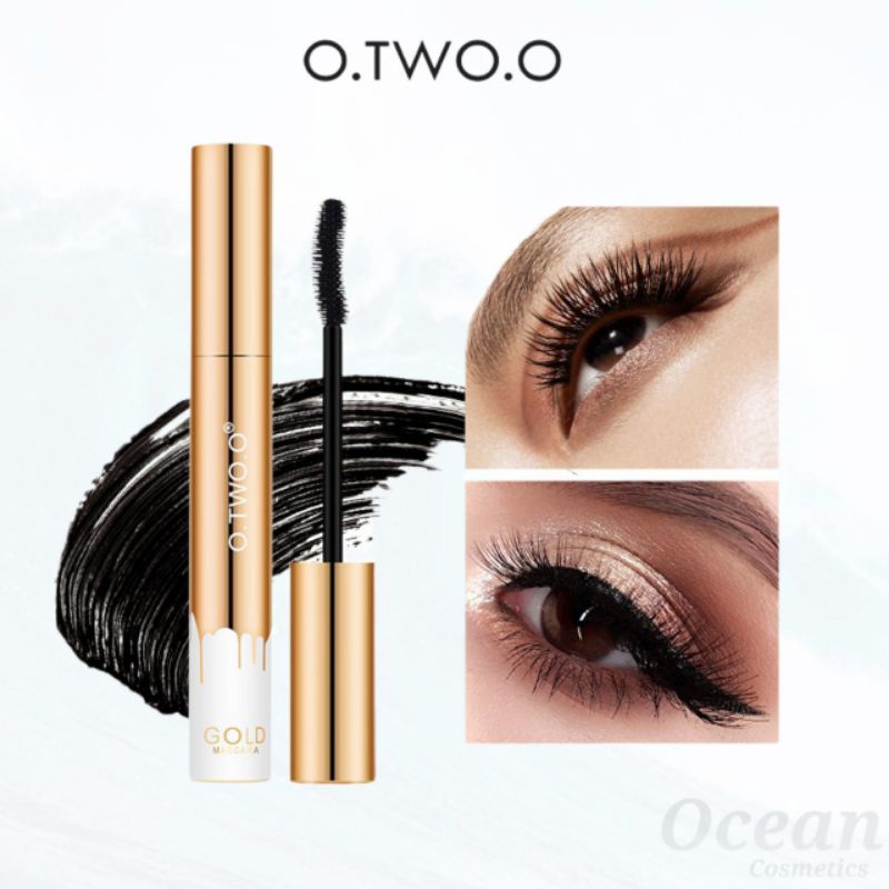 (BPOM) O.TWO.O Mascara Waterproof Long Lasting Volumizing Lengthen Eye Lash