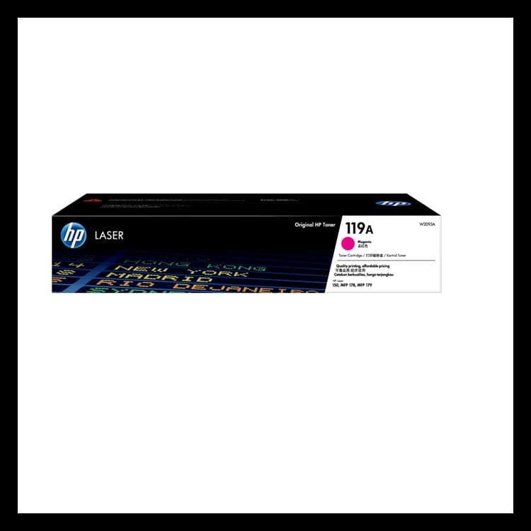 Toner Cartridge HP 119A 119 A Black Cyan Magenta Yellow Original