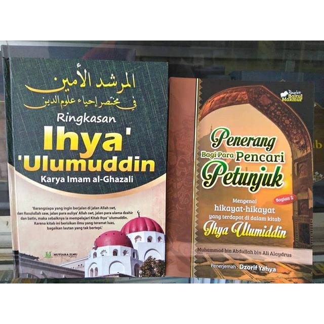 Paket Hemat 2 Buku Ringkasan Ihya Ulumuddin & Hikayat - Hikayat Yang Terdapat dalam Kitab Ihya