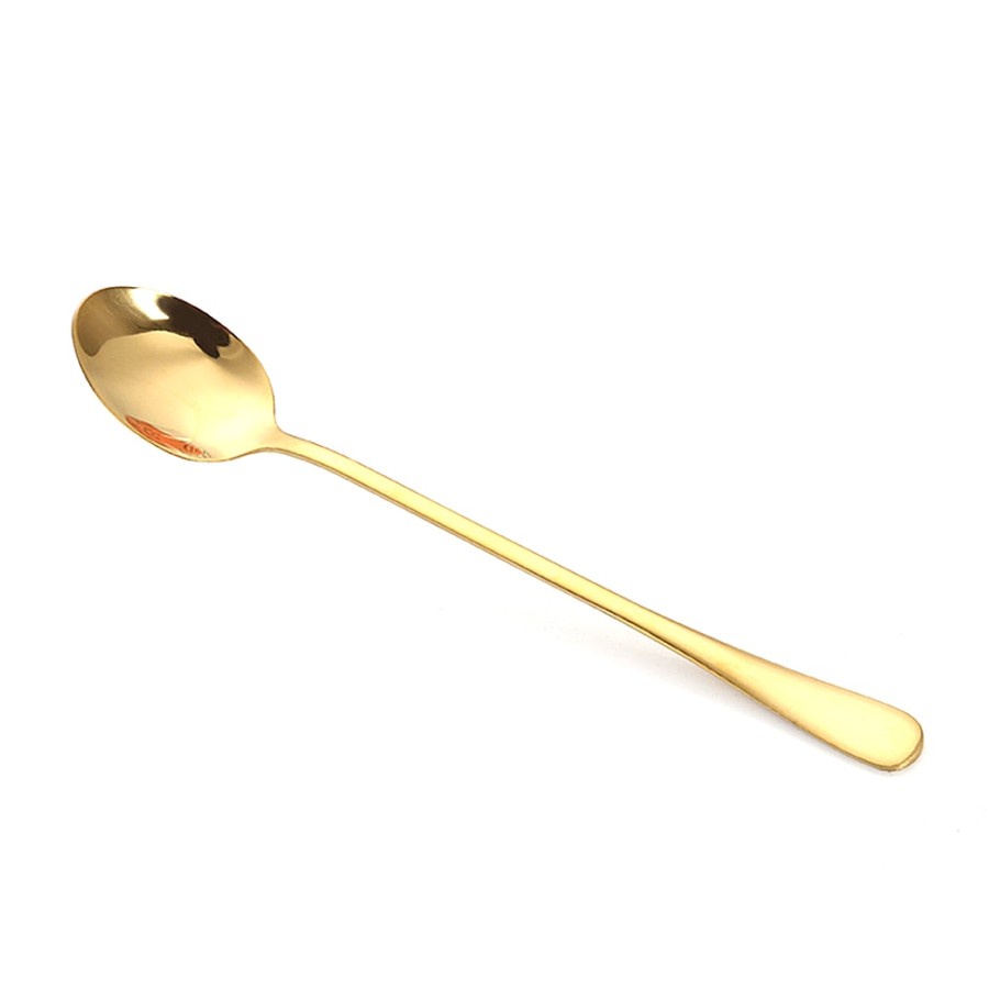 Sendok Teh Gagang Panjang Long Handled Tea Spoon Stainless - RR-11