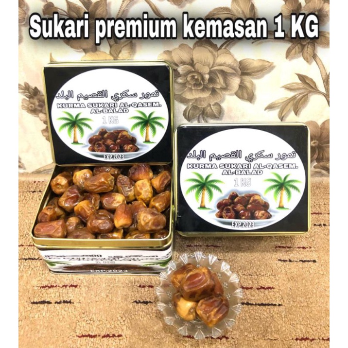 

Kurma Sukari Premium 1 Kg