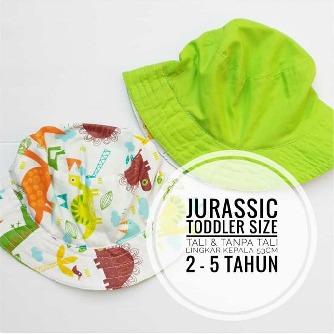 Topi Keren Topi Anak Bucket Hat Jurassic ON SALE