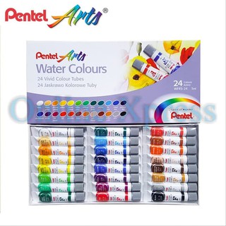 Water Colour Cat  Air  Pentel  24  Warna  Shopee Indonesia