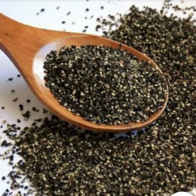

Lada Hitam Kasar / Crushed Black Pepper 500 Gram