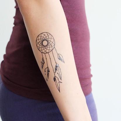 

POTATOO Dreamcatcher Temporary Tatto Sticker