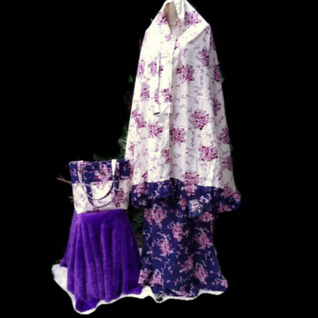 Mukena katun jepang premium