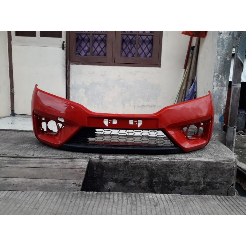 bemper depan jazz 2014 20152016 2017 komplit ram bawah