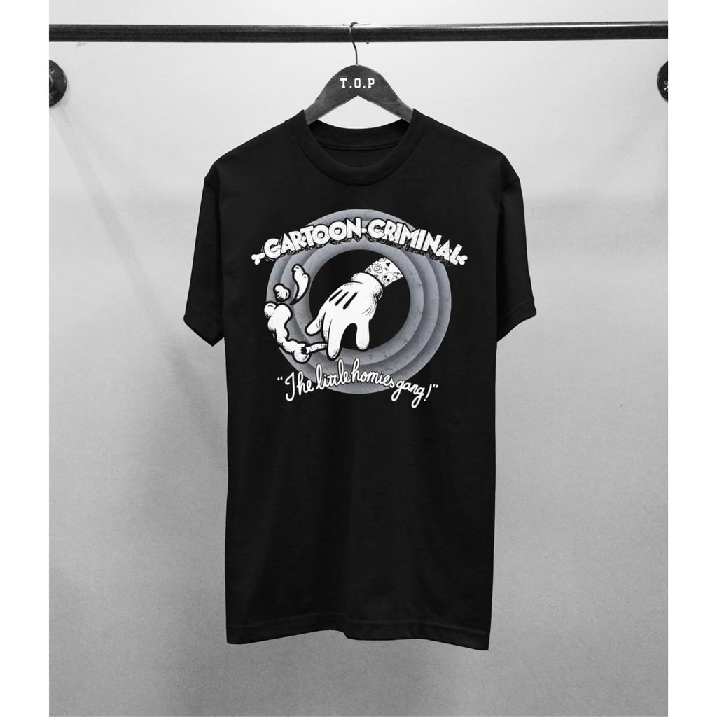 Kaos Pria Distro Gaul Anime Kartun Crime
