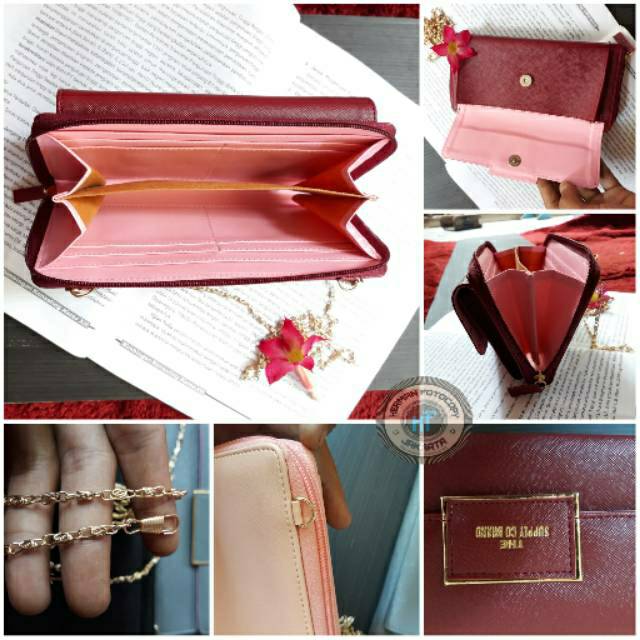 Dompet panjang wanita - dompet tali