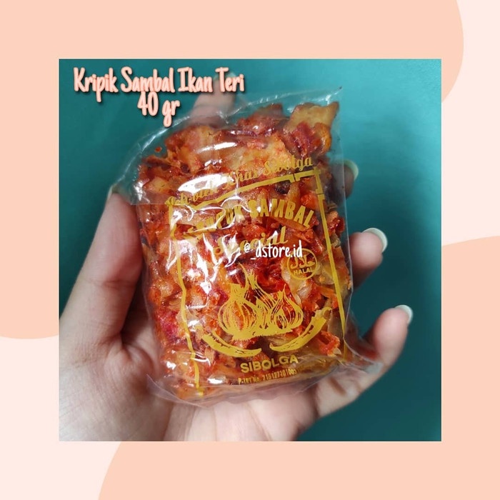 

NEW KERIPIK SAMBAL IKAN TERI SIBOLGA (40 GR)