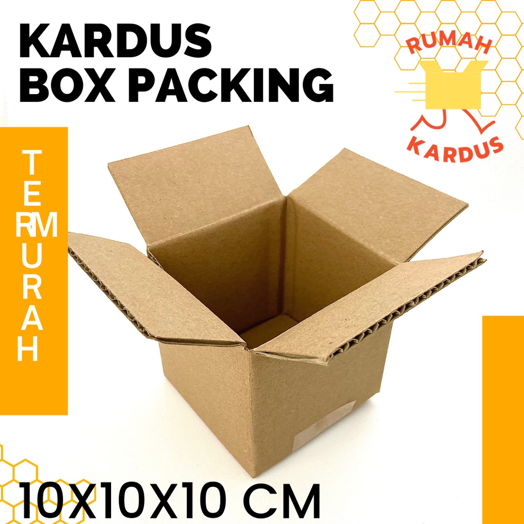 

Kardus Packing Box Dus 10X10X10 Terlaris Polos